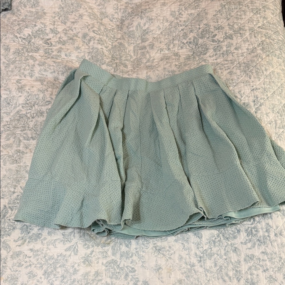 Torrid Light Green A-Line Skirt